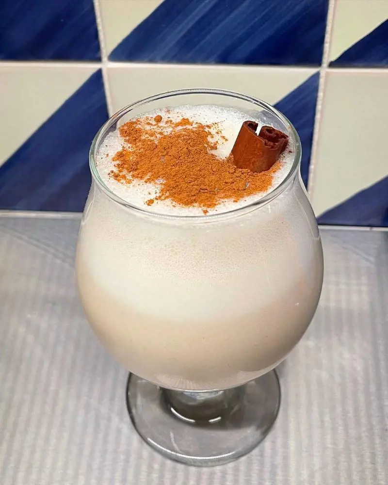 Coquito is a coconut-based alcoholic beverage similar to eggnog; the treat is sometimes referred to as Puerto Rican Eggnog
