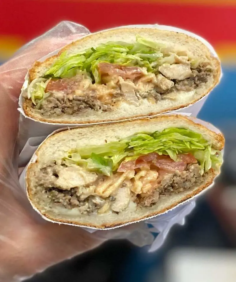 Tripleta is Puerto Rico's answer to the Cuban sandwich, combining chicken, ham, and beef